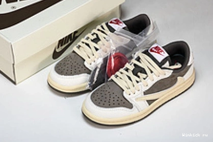 Scott Mocha' Air 1 (Kids!)Travis x Low 'Reverse Jordan OG PS 1005